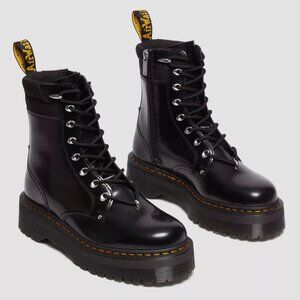 Dr. Martens, Jadon II Boot Hardware Buttero Leather Platforms, size 6